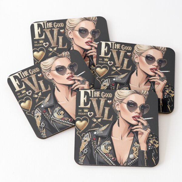 Item preview, Blonde Woman Sunglasses Cigarette Leather designed and sold by Voodoo Store Paranormal Collections.