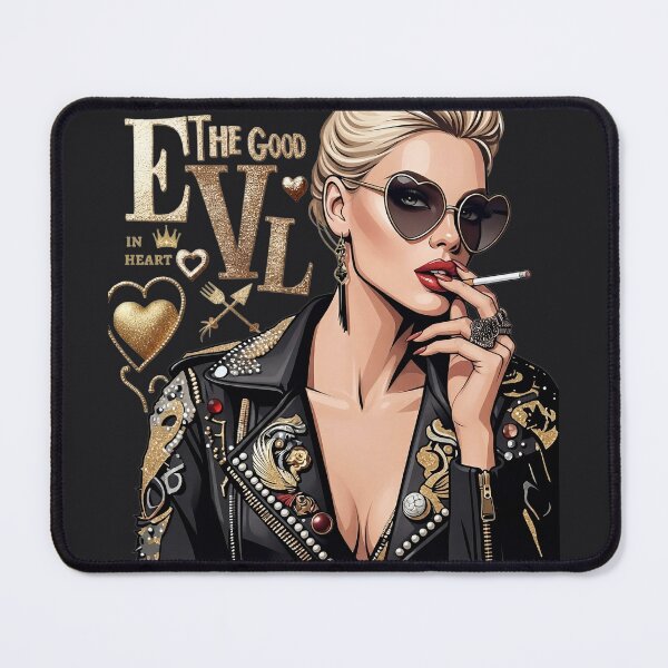 Item preview, Blonde Woman Sunglasses Cigarette Leather designed and sold by Voodoo Store Paranormal Collections.