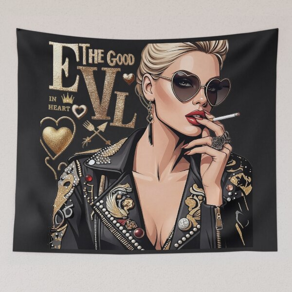 Item preview, Blonde Woman Sunglasses Cigarette Leather designed and sold by Voodoo Store Paranormal Collections.