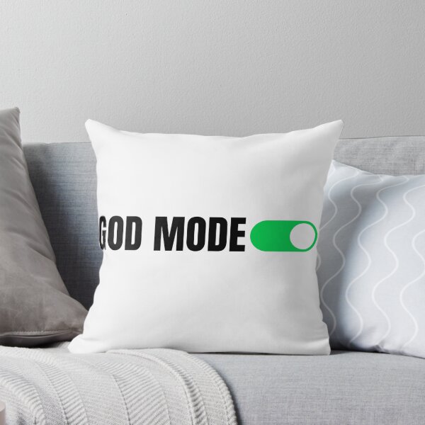 Artikelvorschau, Gott-Modus auf Grafik-T-Shirt entworfen und verkauft von Boytibay28Mdskllz.