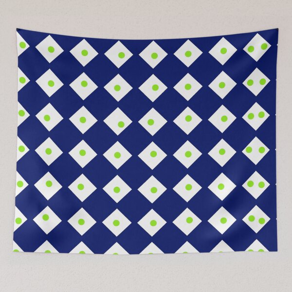 Item preview, Navy Blue Diamond Geometric Pattern | Modern Seamless Abstract Repeat | Minimalist Retro Surface Design designed and sold by HopeAndHustle.