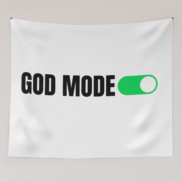 Item preview, God Mode On Graphic Tee designed and sold by Boytibay28Mdskllz.