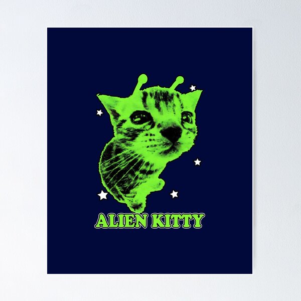 Item preview, Alien Kitty designed and sold by debrasande.