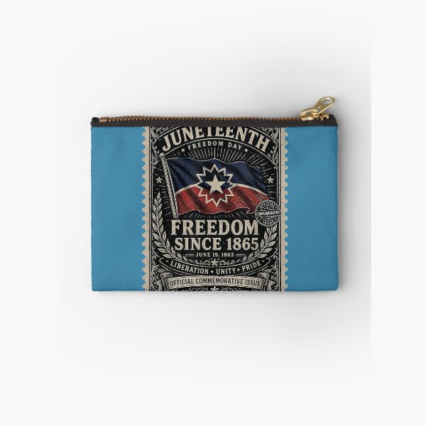 Item preview, Distressed American Juneteenth Flag Colors Freedom Day Stamp designed and sold by melodycook.