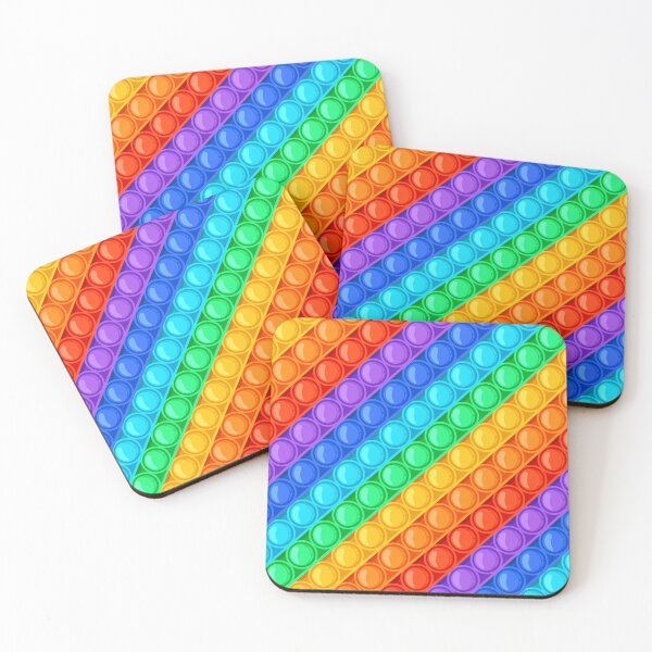 Item preview, LGBTQ Rainbow-Colored Hues Diagonal Circles Design Pattern designed and sold by DEC02.