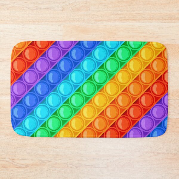 Item preview, LGBTQ Rainbow-Colored Hues Diagonal Circles Design Pattern designed and sold by DEC02.