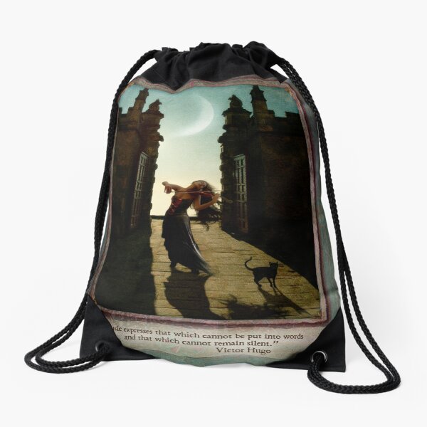 Daydreams Calendar - October Drawstring Bag
