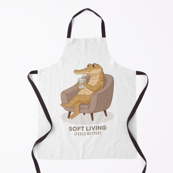 Item preview, Cozy Crocodile Drinking Juice Vintage Aesthetic designed and sold by COZY VINTAGE animal.