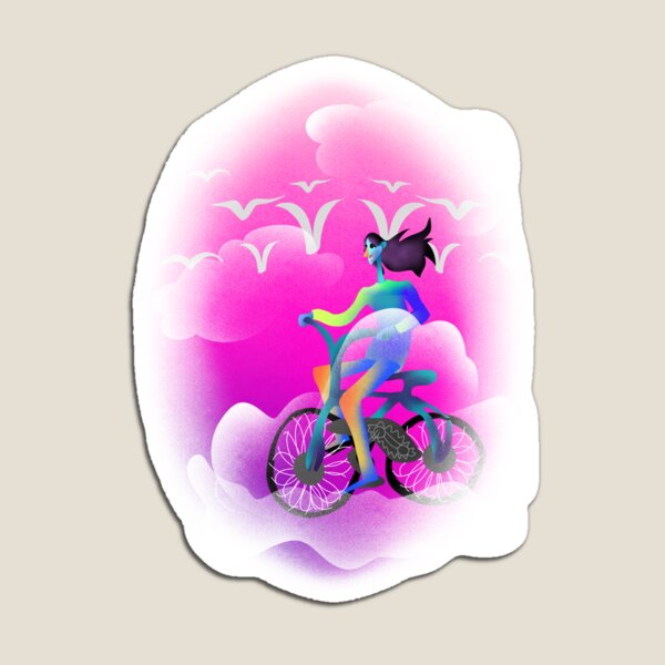 Item preview, Ciclismo en las nubes designed and sold by Static.Alien.