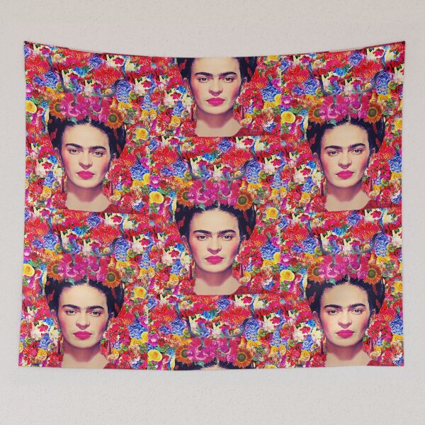 Item preview, Frida Kahlo Floral designed and sold by FridaArtGallery.