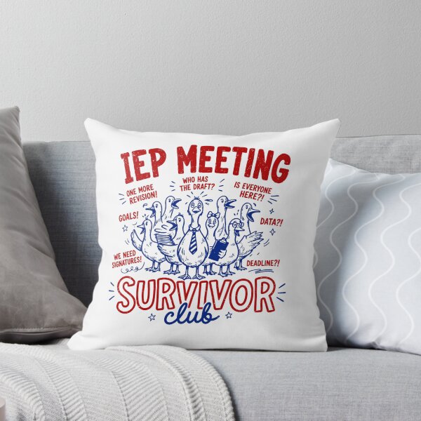 Item preview, IEP Meeting Survivors Club Shirt, Silly Goose Special Education Teacher designed and sold by sawczy-shop.