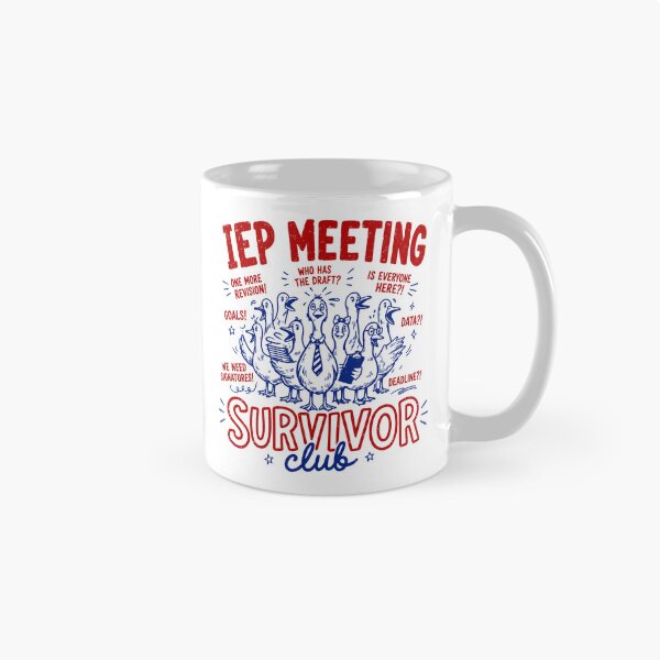 Item preview, IEP Meeting Survivors Club Shirt, Silly Goose Special Education Teacher designed and sold by sawczy-shop.