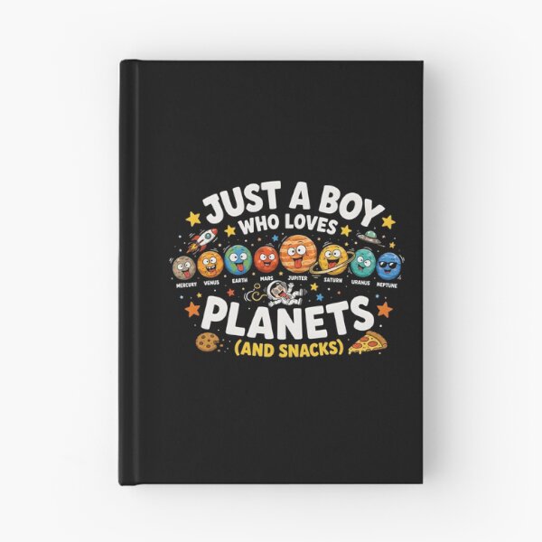 Item preview, Just A Boy Loves Planets designed and sold by DestenyStore.