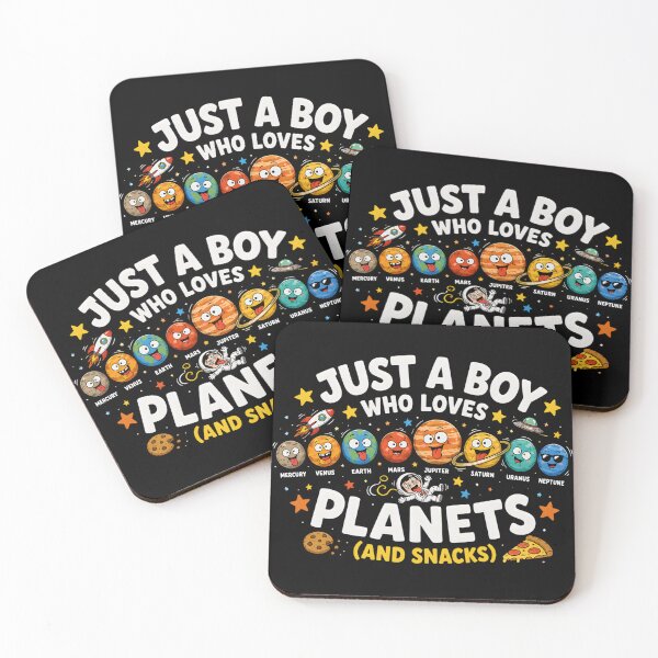 Item preview, Just A Boy Loves Planets designed and sold by DestenyStore.