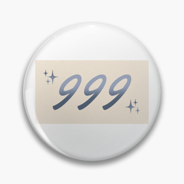 Item preview, 999 Angel Number Sticker designed and sold by tigerbarbie333.