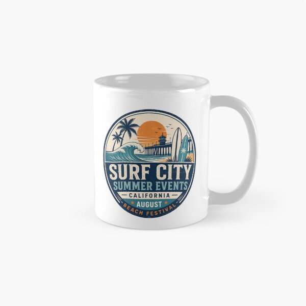 Item preview, Surf City Summer Beach Festival California Design designed and sold by IRON WINGS /USAF.