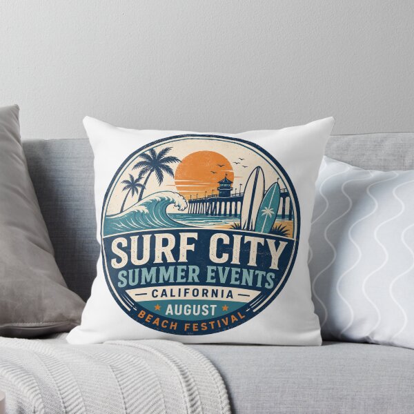 Item preview, Surf City Summer Beach Festival California Design designed and sold by IRON WINGS /USAF.