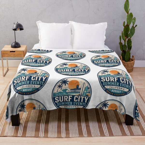 Item preview, Surf City Summer Beach Festival California Design designed and sold by Combat Skies.