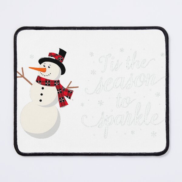 Item preview, Tis The Season To Sparkle Snowman Christmas designed and sold by icm4639.