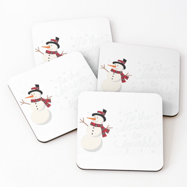Item preview, Tis The Season To Sparkle Snowman Christmas designed and sold by icm4639.