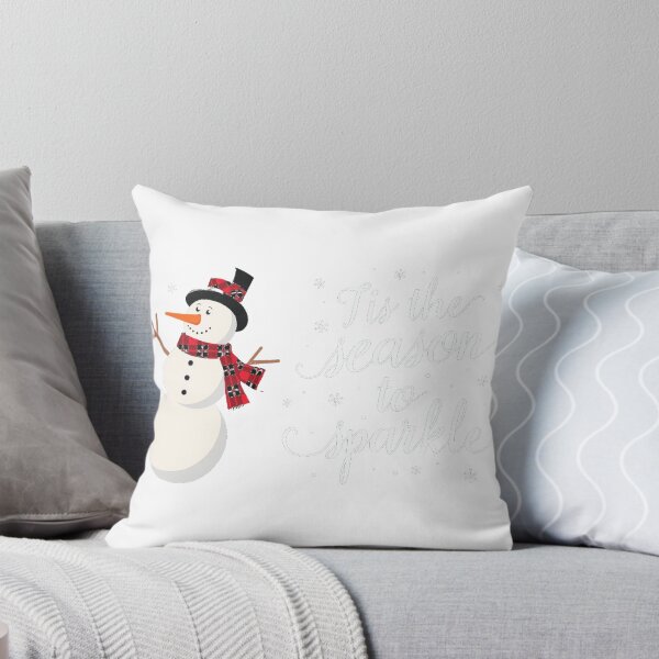 Item preview, Tis The Season To Sparkle Snowman Christmas designed and sold by icm4639.