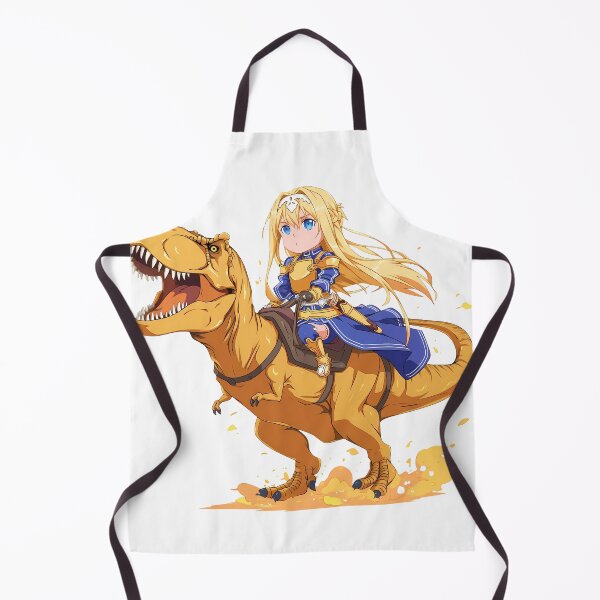 Item preview, Alice Zuberg Sword Art Online Chibi Dinosaur Fantasy designed and sold by Dashsopaner.