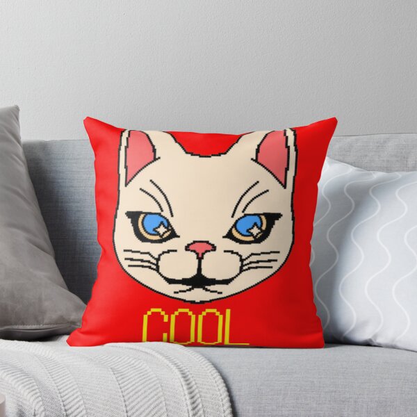 Item preview, Cool As Hell - Retro 8bit Pixel Art White Cat designed and sold by GenZFashion000.
