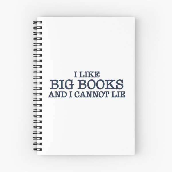 Item preview, I Love Big Books And I Cannot Lie Funny Bookish Reader Quote Typography Sticker designed and sold by averyspecialrodent.