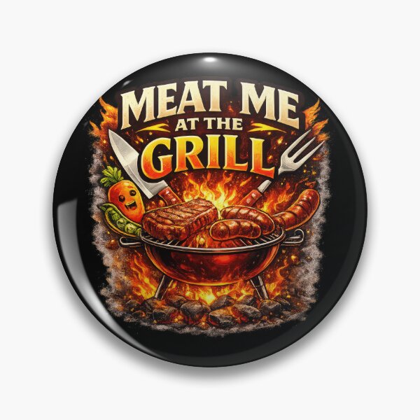 Item preview, Meat Me at the Grill designed and sold by Elisabeth Lucas.