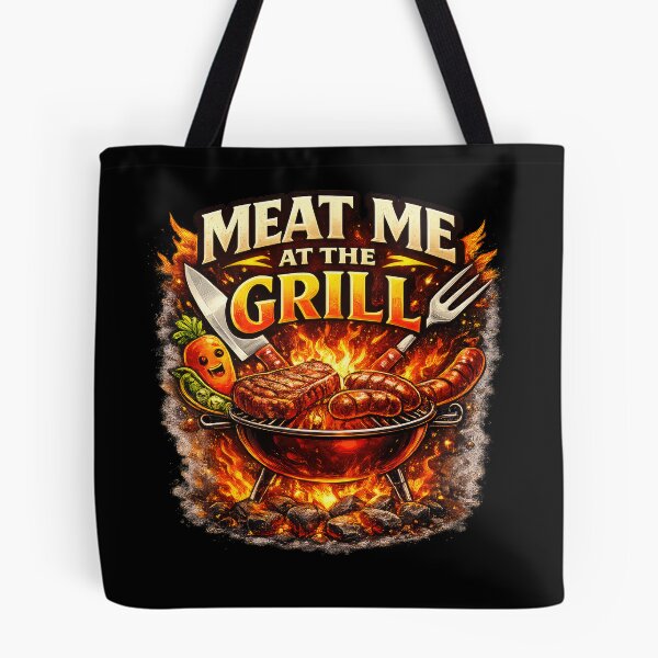 Item preview, Meat Me at the Grill designed and sold by Elisabeth Lucas.