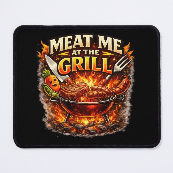 Item preview, Meat Me at the Grill designed and sold by Elisabeth Lucas.