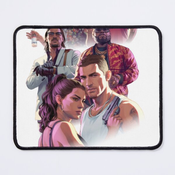 Item preview, Open World Crime Action Game - Retro Tropical Sunset Gaming Poster designed and sold by Billy Morfo™.