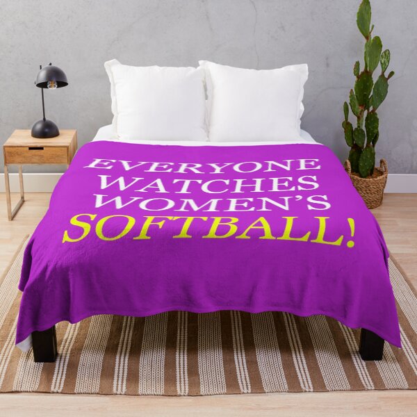 Item preview, Everyone Watches Women's Softball designed and sold by melodycook.