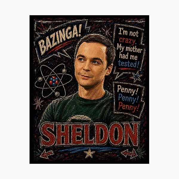 Item preview, Sheldon designed and sold by TeeCodes.