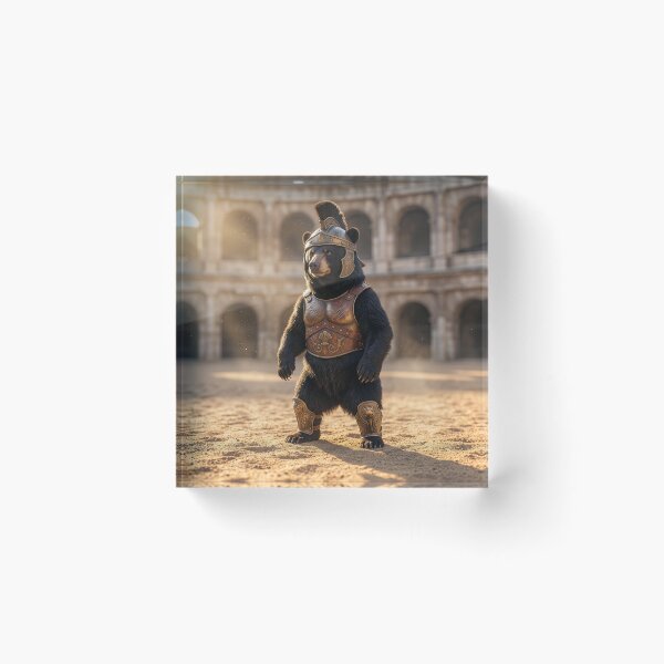 Item preview, Black Bear Gladiator designed and sold by Tridentulus.
