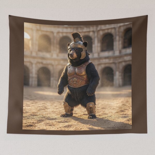 Item preview, Black Bear Gladiator designed and sold by Tridentulus.