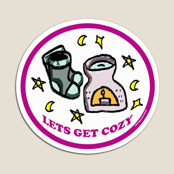 Item preview, Let's Get Cozy! designed and sold by MouseCatStudios.