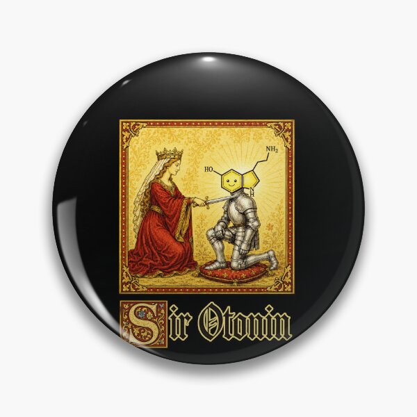 Item preview, Sir Otonin Serotonin Knight Wordplay designed and sold by elderberry.