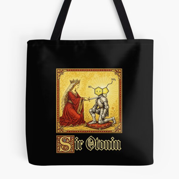 Item preview, Sir Otonin Serotonin Knight Wordplay designed and sold by elderberry.