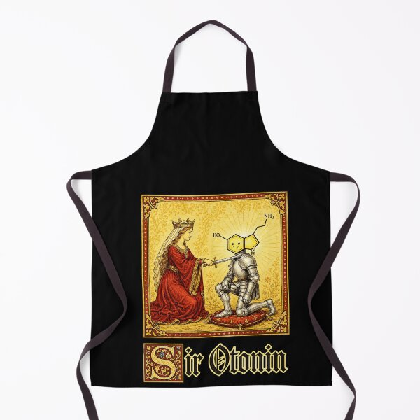 Item preview, Sir Otonin Serotonin Knight Wordplay designed and sold by elderberry.