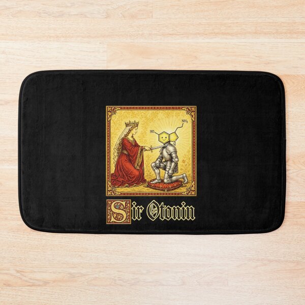 Item preview, Sir Otonin Serotonin Knight Wordplay designed and sold by elderberry.