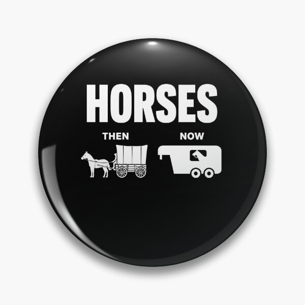 Item preview, Funny Horses Then And Now Equestrian Design designed and sold by elderberry.