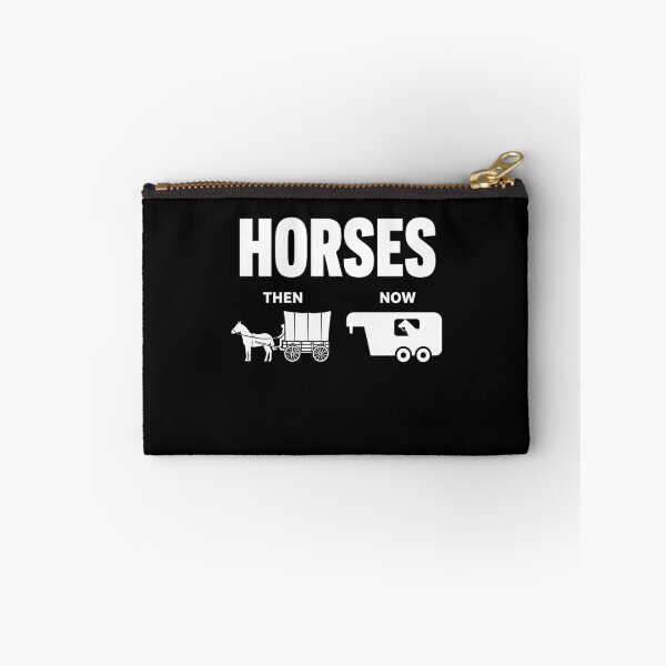 Item preview, Funny Horses Then And Now Equestrian Design designed and sold by elderberry.