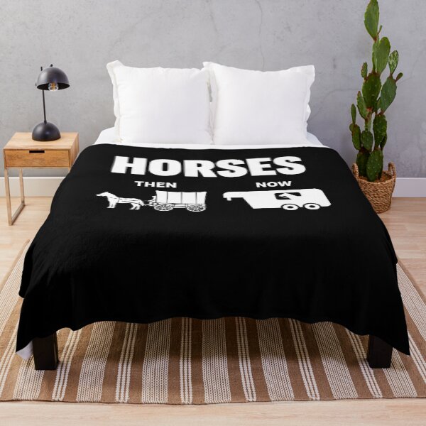 Item preview, Funny Horses Then And Now Equestrian Design designed and sold by elderberry.