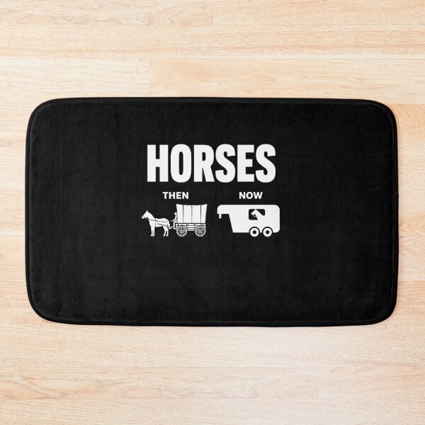 Item preview, Funny Horses Then And Now Equestrian Design designed and sold by elderberry.
