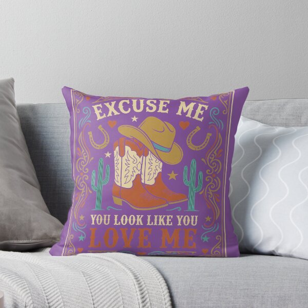 Item preview, Excuse Me You Look Like You Love Me Western Cowgirl -on Back designed and sold by melodycook.