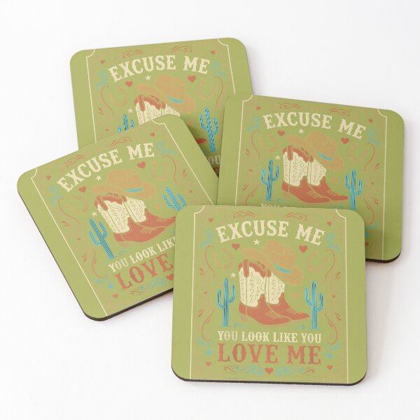 Item preview, Excuse Me You Look Like You Love Me Western Cowgirl -on Back designed and sold by melodycook.