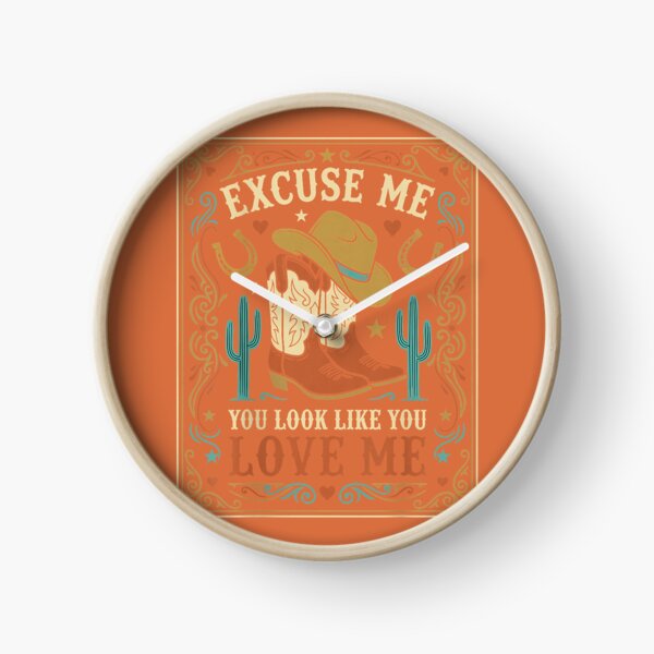 Item preview, Excuse Me You Look Like You Love Me Western Cowgirl -on Back designed and sold by melodycook.