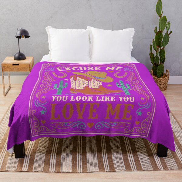 Item preview, Excuse Me You Look Like You Love Me Western Cowgirl -on Back designed and sold by melodycook.