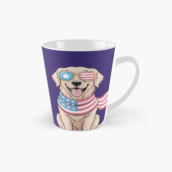 Item preview, Patriotic Golden Retriever Dog American Flag Th Of July TShirt for Men Women Kidspng designed and sold by DonaldgewOver.
